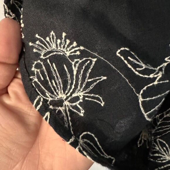 Carole Little M Floral Embroidered Career Top / Shirt/Jacket - Picture 4 of 7